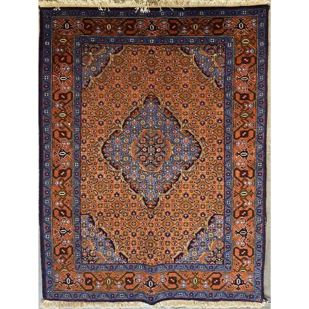 One Of The Kind Persian Tabriz Rug 5'5" x 3'3" zandirugs